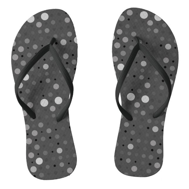 Chanclas Punto Polka 01.Gray DGrey BG (Plantilla)