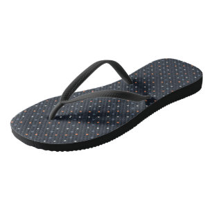 Chanclas Puntos azules y de color