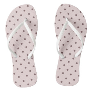 Chanclas Puntos rosas 2