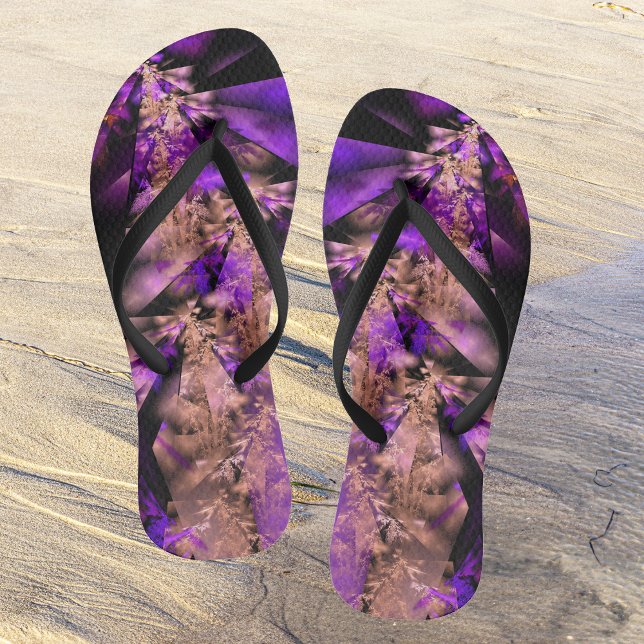 Chanclas Purple de leaves (Subido por el creador)