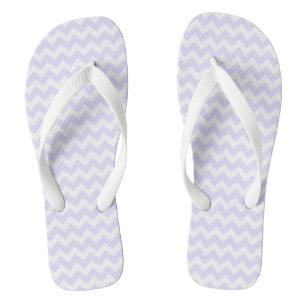 Chanclas Púrpura Chevron