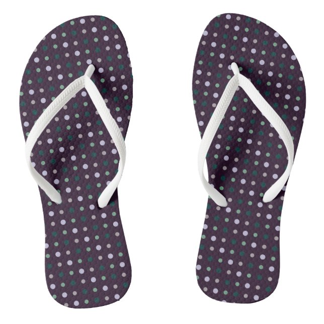 Chanclas Púrpura, Verde azulada y verde (Plantilla)