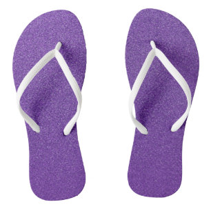 Chanclas Purpurina púrpura, espárrago, fondo Purpurina