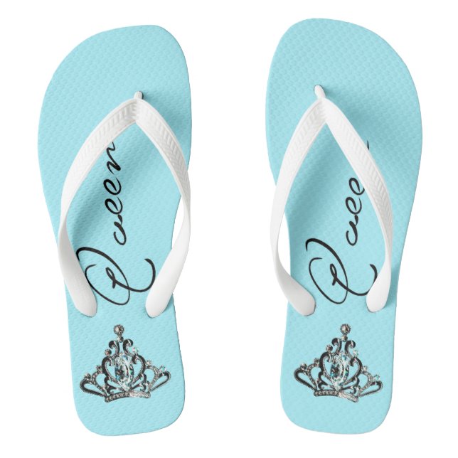 Chanclas "QUEEN" TIARA Flip Flops (Plantilla)