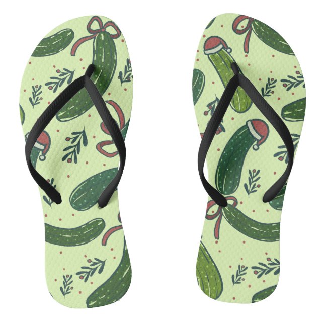 Chanclas Quirky Navidades festivos modelo de picaduras (Plantilla)