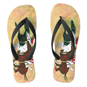 Chanclas Race Horses Flip Flops