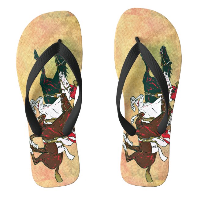 Chanclas Race Horses Flip Flops (Plantilla)