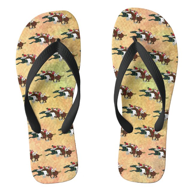 Chanclas Race Horses Flip Flops (Plantilla)