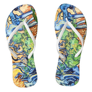 Chanclas Raíces de árbol (1890) Unisex de arte botánico Van