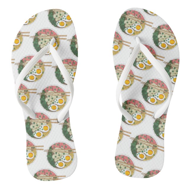 Chanclas Ramen Noodles Bowl Restaurante japonés de comida g (Plantilla)