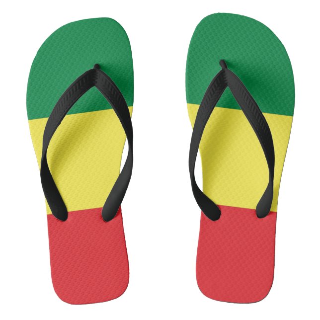 Chanclas Rastafara Power - Rasta reggae Flip fracaso - (Plantilla)