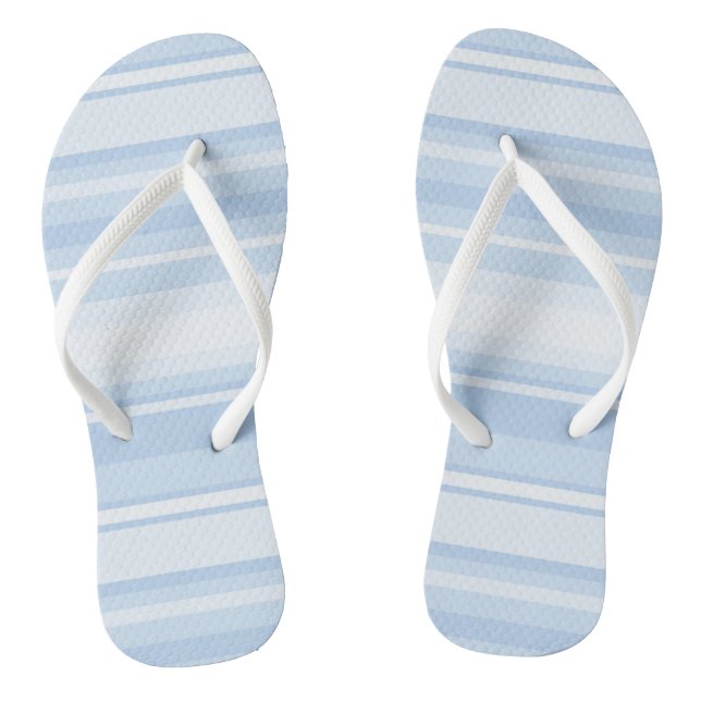 Chanclas Rayas azules bebes (Plantilla)
