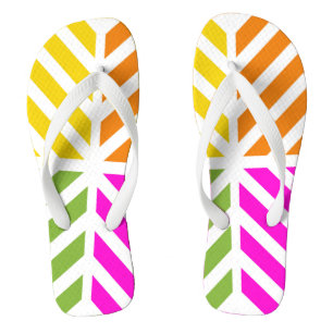 Chanclas Rayas de Arcoíris