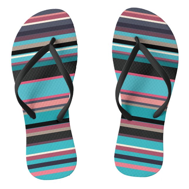 Chanclas Rayas del Horizonte 2   (Plantilla)