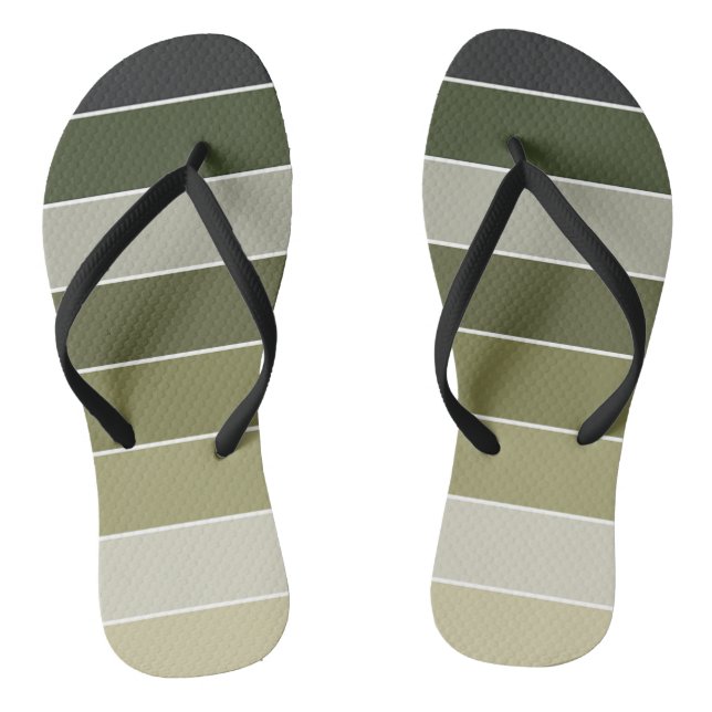 Chanclas Rayas Verdes (Plantilla)