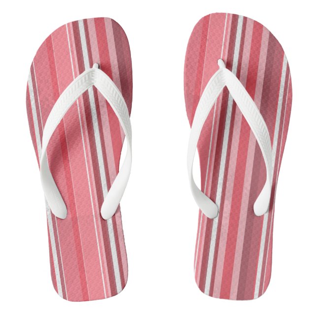 Chanclas Rayo rosa y blanco (Plantilla)