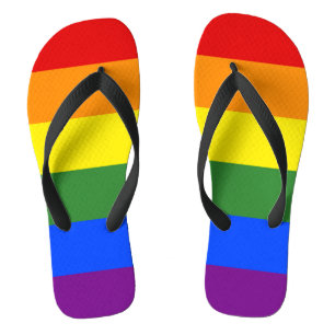 Chanclas Rayos arcoiris Orgullo LGBTQ