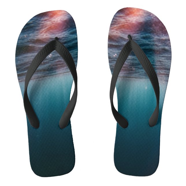 Chanclas rayos de sol bajo el agua (Plantilla)