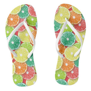 Chanclas Rebajas de cítricos pop art 2