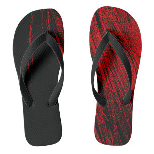 Chanclas Red Horse Mane Resumen Pair Flip Flops