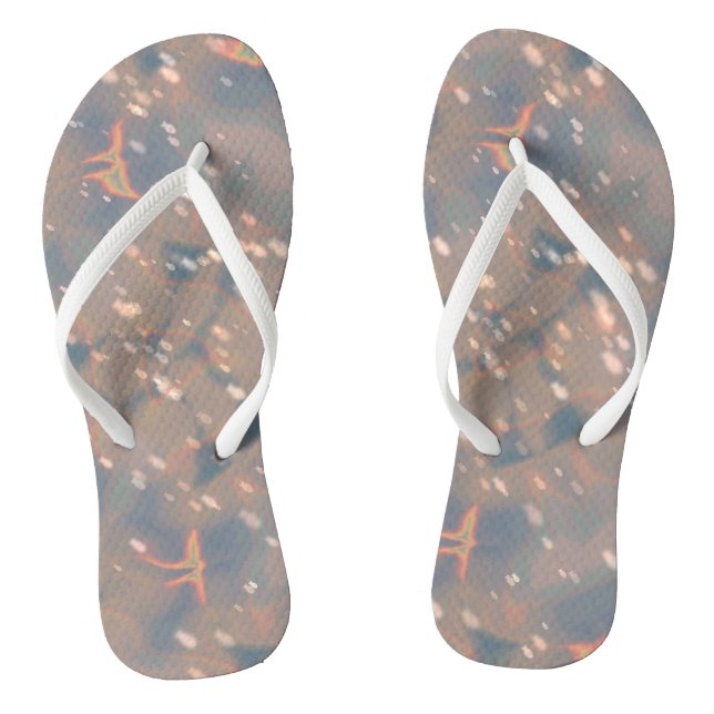 Chanclas Reflejo de Arcoíris (Plantilla)