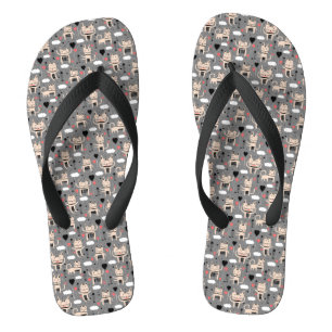 Chanclas Regalo de gato Patrón De Gato Cuto Chileno