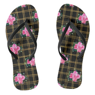 Chanclas Regalo de nuevo hogar Arte floral mexicano