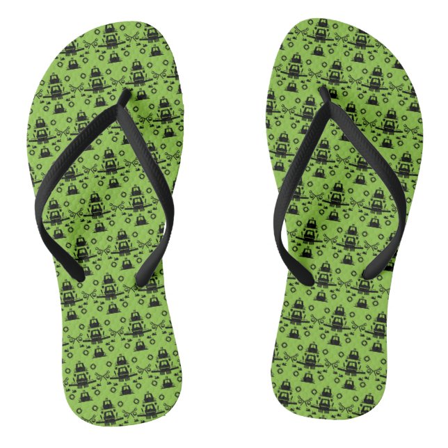 Chanclas Regalos de barcos estrechos británicos (Plantilla)