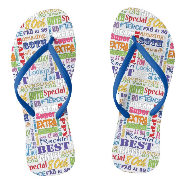 Chanclas Regalos Únicos Y Especiales De La Fiesta De Cumple (Plantilla)