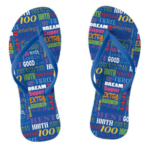Chanclas Regalos únicos y especiales de la Fiesta del Cumpl