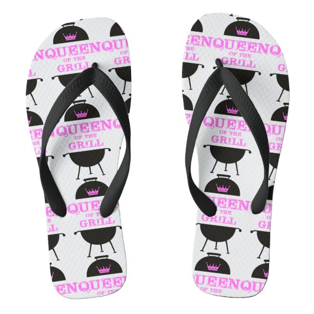 Chanclas Reina Del Grill, Rosa De La Corona Rosa (Plantilla)