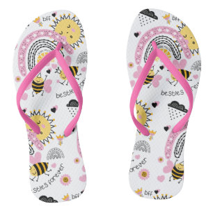Chanclas Reinas Abejas Mejores Amigas Por Siempre Lindas Ch