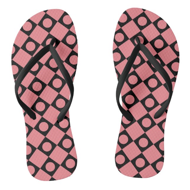 Chanclas Rereo Dots Black (Plantilla)