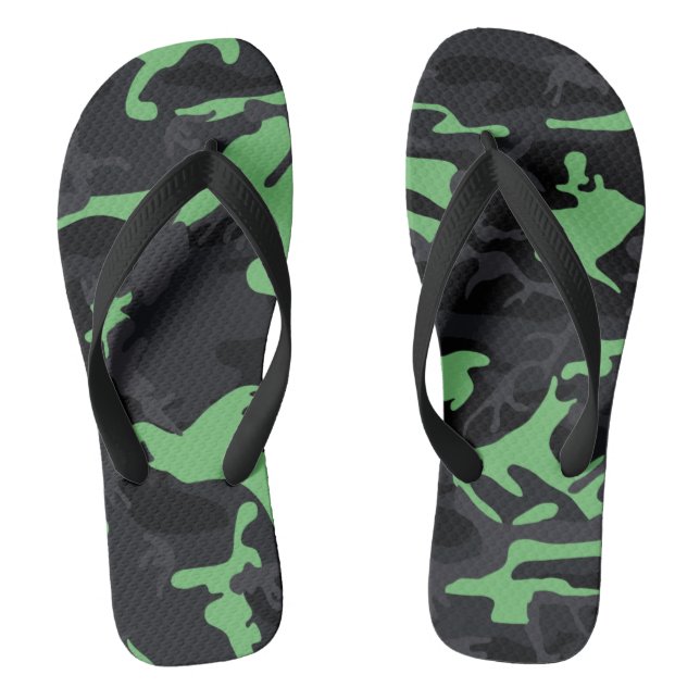 Chanclas Resalta Camuflaje Menta (Plantilla)