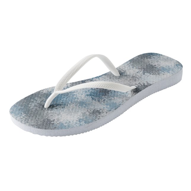 Chanclas Resumen azul y gris (Angular)