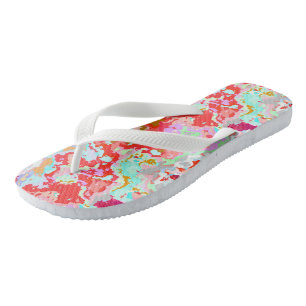 Chanclas Resumen colorido