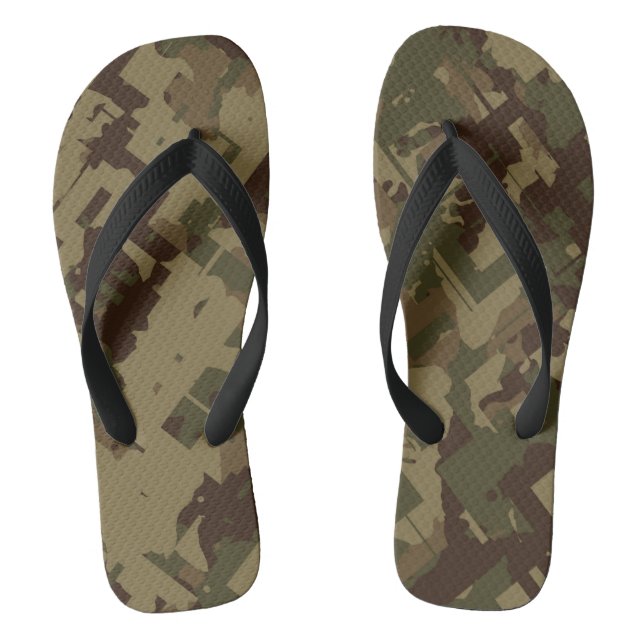 Chanclas resumen de camo (Plantilla)