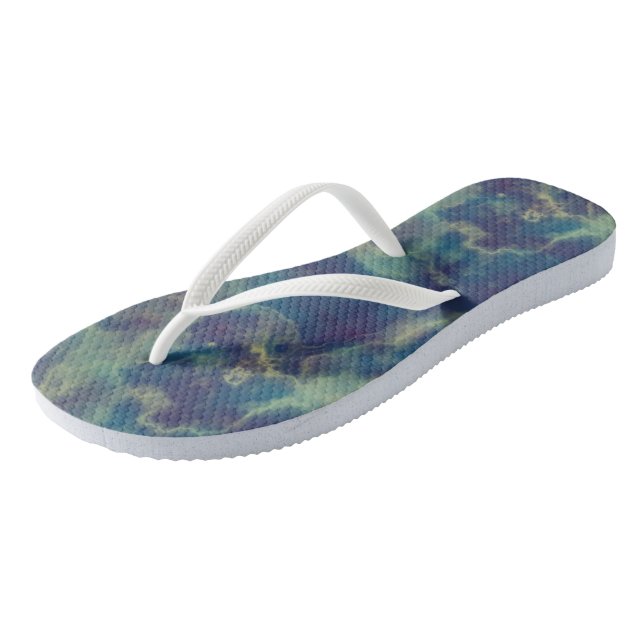 Chanclas Resumen de canica azul (Angular)