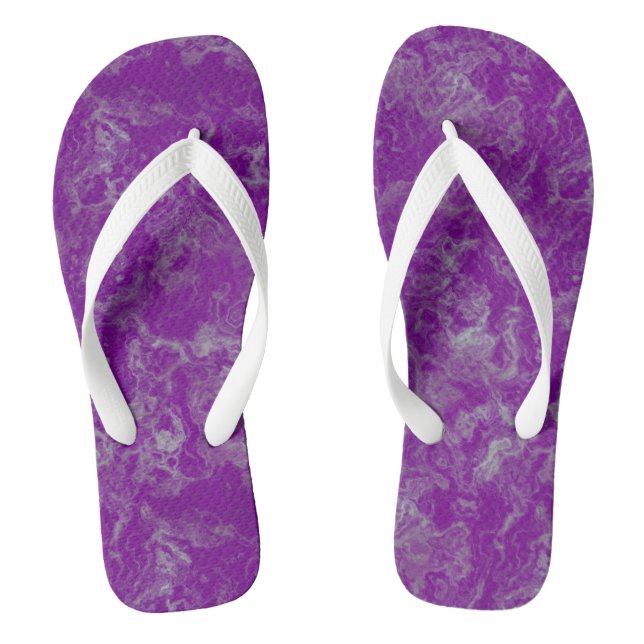Chanclas resumen de marble morado (Plantilla)