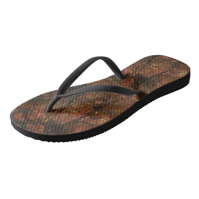 Chanclas Resumen de mármol de roya (Angular)