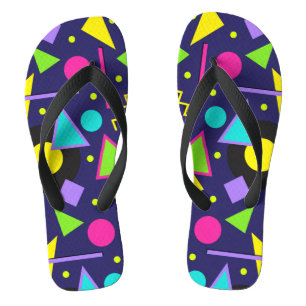 Chanclas Resumen de Navy Neon