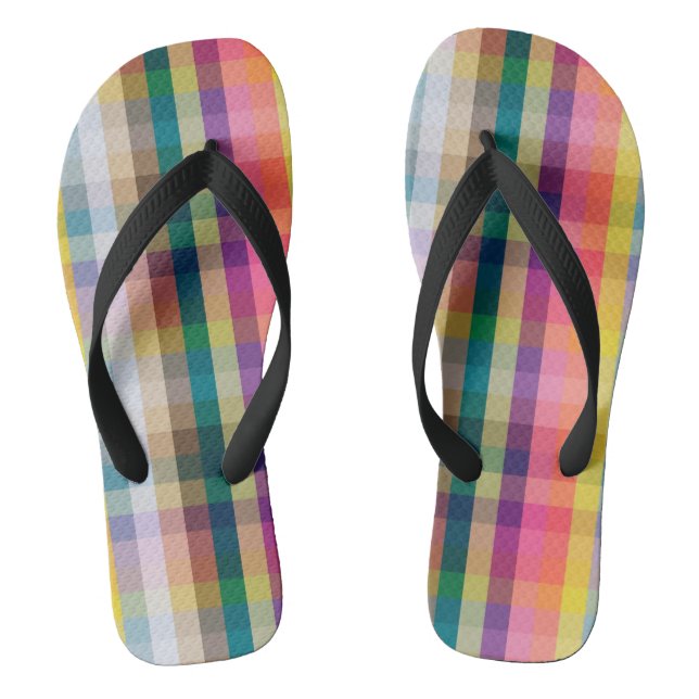 Chanclas Resumen de Scottish Plaid (Plantilla)
