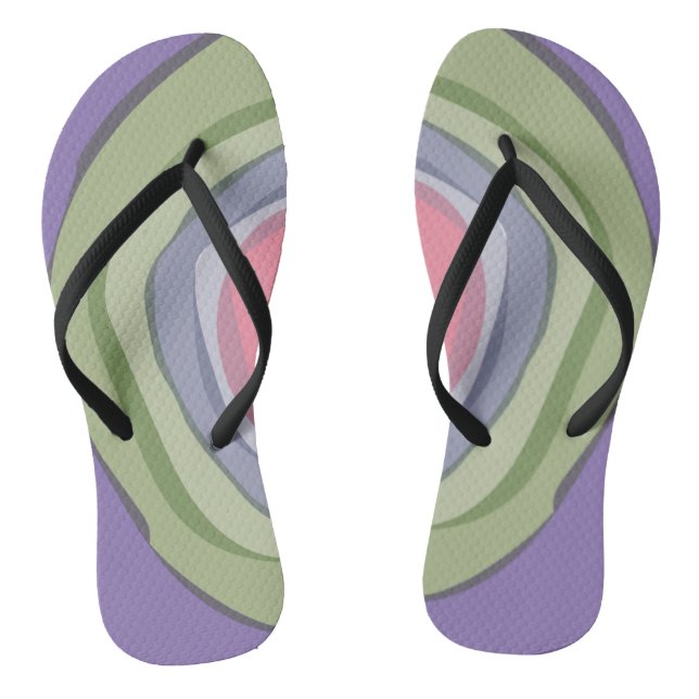Chanclas Resumen moderno púrpura púrpura suave (Plantilla)