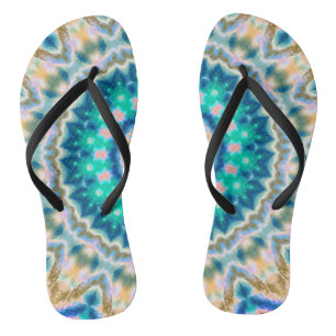 Chanclas Resumen mosaico moderno patrón de mosaico caleidos