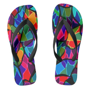 Chanclas Resumen multicolor