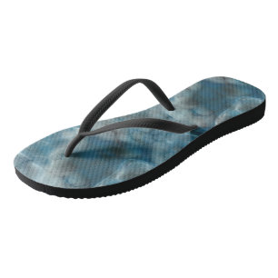 Chanclas Resumen turquesa