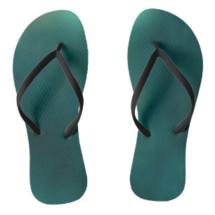 Chanclas Resumen verde azulado