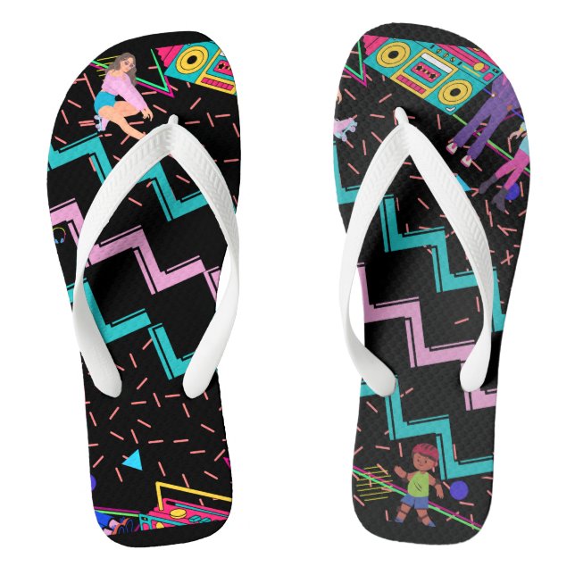 Chanclas Retro Funky  (Plantilla)