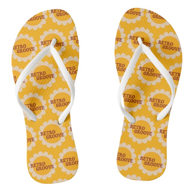 Chanclas Retro Groove (Plantilla)