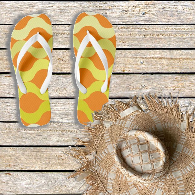 Chanclas Retro Pods Naranja Lemon Amarillo (Subido por el creador)